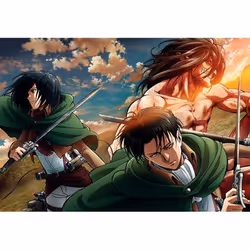 Clementoni Attack on Titan Jeu de puzzle 500 pièce(s) Bandes dessinées