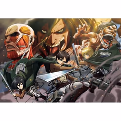 Clementoni Attack on Titan Jeu de puzzle 500 pièce(s) Autres