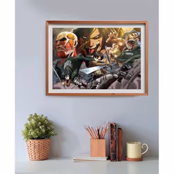 Clementoni Attack on Titan Jeu de puzzle 500 pièce(s) Autres
