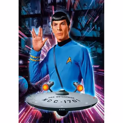 Clementoni Star Trek Jeu de puzzle 500 pièce(s) Bandes dessinées