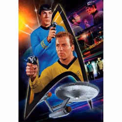 Clementoni Star Trek Jeu de puzzle 500 pièce(s) Bandes dessinées