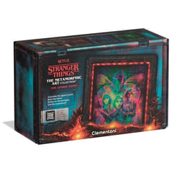 Clementoni The Metamorphic Art Collection - Stranger Things - Cadre lumineux Le monde à l'envers