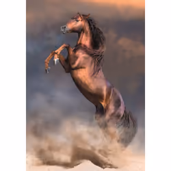 Clementoni 500 pièces - Wild Red Stallion