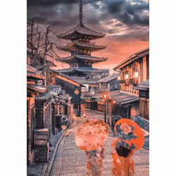 Clementoni 500 pièces - Evening in Kyoto