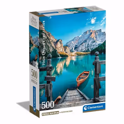Clementoni High Quality Collection Braies Lake, 500 pièce(s), Paysage, 18 an(s)