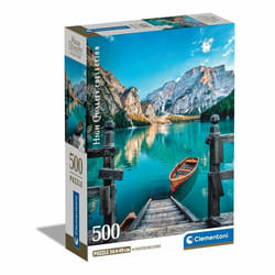 Clementoni High Quality Collection Braies Lake Jeu de puzzle 500 pièce(s) Paysage