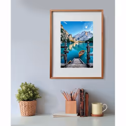 Clementoni High Quality Collection Braies Lake Jeu de puzzle 500 pièce(s) Paysage