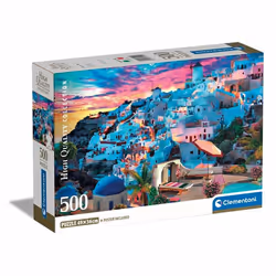 Clementoni High Quality Collection Greece View, 500 pièce(s), Paysage, 18 an(s)