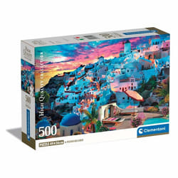 Clementoni High Quality Collection Greece View Jeu de puzzle 500 pièce(s) Paysage