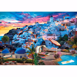 Clementoni High Quality Collection Greece View Jeu de puzzle 500 pièce(s) Paysage