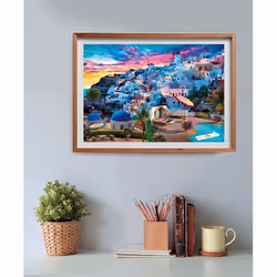 Clementoni High Quality Collection Greece View Jeu de puzzle 500 pièce(s) Paysage