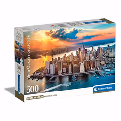Clementoni High Quality Collection New York, 500 pièce(s), Paysage, 18 an(s)