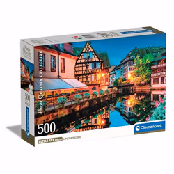 Clementoni High Quality Collection Strasbourg Old Town, 500 pièce(s), Paysage, 18 an(s)