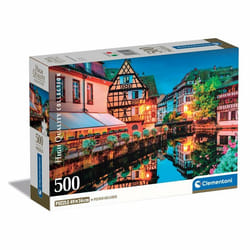 Clementoni High Quality Collection Strasbourg Old Town Jeu de puzzle 500 pièce(s) Paysage