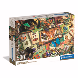 Clementoni Compact 500 pièces - Butterfly Collector, 14 an(s)
