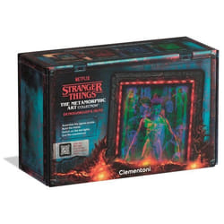 Clementoni The Metamorphic Art Collection - Stranger Things - Cadre lumineux Démogorgon