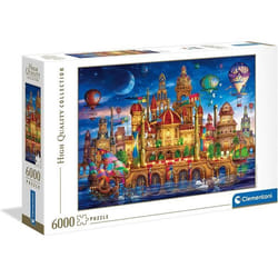 Puzzle Clementoni - 6000 pièces - Paysage et nature - Jaune - Matériaux recyclés