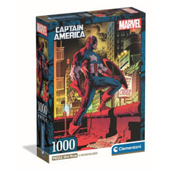 Clementoni Compact 1000 pièces - Marvel, Captain America