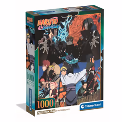 Clementoni Compact 1000 pièces - Naruto Shippuden, 14 an(s)