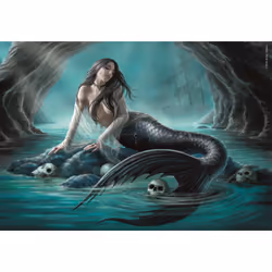 Clementoni Compact 1000 pièces - Anne Stokes - Siren's lament