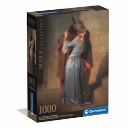 Clementoni Compact 1000 pièces - Hayez : The Kiss, 14 an(s)