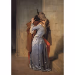 Clementoni Compact 1000 pièces - Hayez : The Kiss