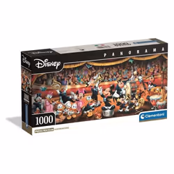 Clementoni Compact 1000 pièces Panorama - Disney Orchestra, 14 an(s)