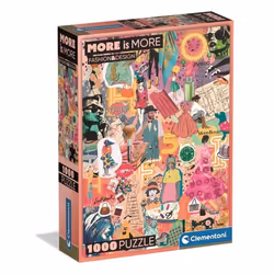 Clementoni Compact 1000 pièces - More is more - Fashion & Design, 14 an(s)