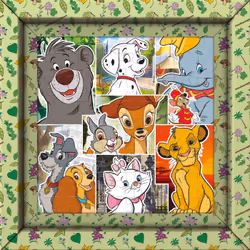Clementoni Frame Me Up - Disney Animals, 60 pièce(s), Dessins animés, 6 an(s)