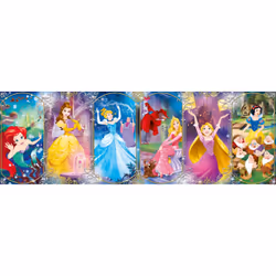 Clementoni Panorama 1000 pièces - Disney Princess