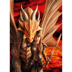 Clementoni Puzzle Anne Stokes 1000 pièces - Inner Strenght
