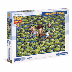 Clementoni Puzzle Impossible 1000 pièces - Toy Story 4