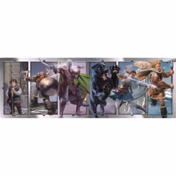 Clementoni Compact 1000 pièces Panorama - Donjons et Dragons - Vue supplémentaire 2