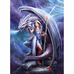 Clementoni Anne Stokes 1000 Pièces - Dragon Mage, 12,33 an(s)