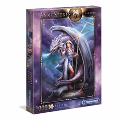 Clementoni Anne Stokes 1000 Pièces - Dragon Mage