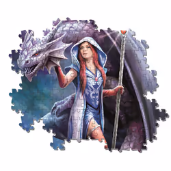 Clementoni Anne Stokes 1000 Pièces - Dragon Mage