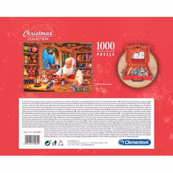 Clementoni Santa Workshop Contour pour puzzle 1000 pièce(s) Noël