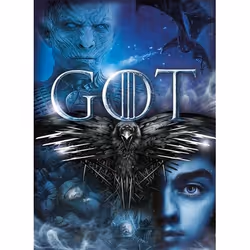 Clementoni Game of Thrones Jeu de puzzle 1000 pièce(s) Télévision/films