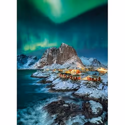 Clementoni Lofoten Islands Jeu de puzzle 1000 pièce(s) Faune