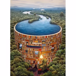 Clementoni Bibliodame Jeu de puzzle 1000 pièce(s) Art