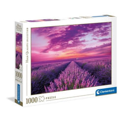 Clementoni Lavender Field Jeu de puzzle 1000 pièce(s) Faune