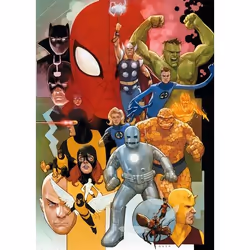 Clementoni Marvel 80 Jeu de puzzle 1000 pièce(s) Télévision/films