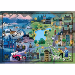 Clementoni High Quality Collection 39665 puzzle Jeu de puzzle 1000 pièce(s) Dessins animés