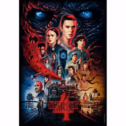 Clementoni Netflix Stranger Things Jeu de puzzle 1000 pièce(s) Télévision/films