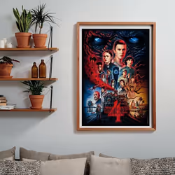 Clementoni Netflix Stranger Things Jeu de puzzle 1000 pièce(s) Télévision/films