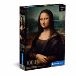 Clementoni Museum Collection Leonardo Mona Lisa, 1000 pièce(s), Art, 18 an(s)