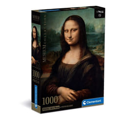 Clementoni Museum Collection Leonardo Mona Lisa Jeu de puzzle 1000 pièce(s) Art