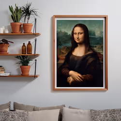 Clementoni Museum Collection Leonardo Mona Lisa Jeu de puzzle 1000 pièce(s) Art