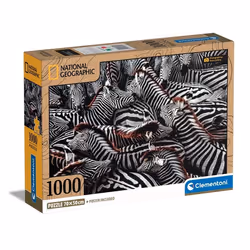 Clementoni Zebra, 1000 pièce(s), Animaux, 18 an(s)