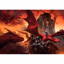 Clementoni Dungeons & Dragons, 1000 pièce(s), Dinosaures, 18 an(s)